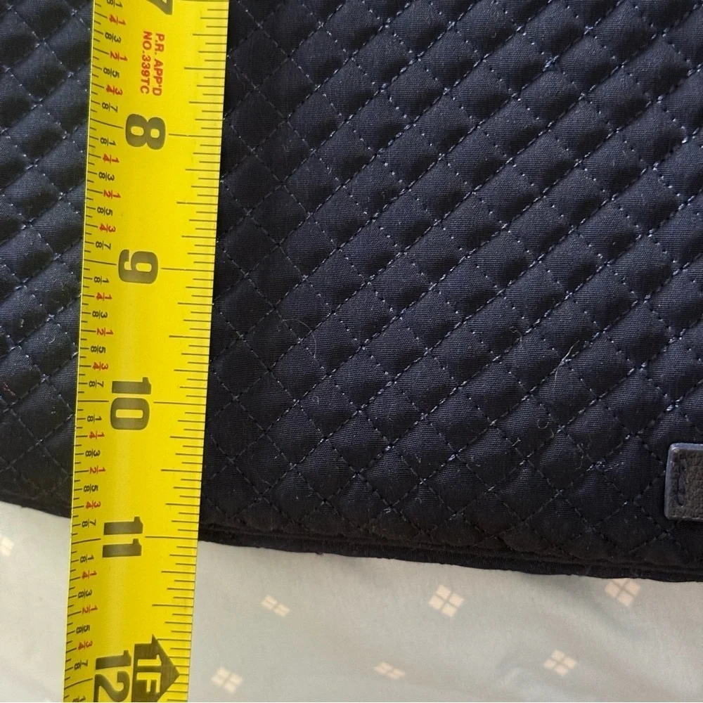 Vera Bradley Midnight Blue Quilted Laptop Bag